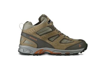 Image of Vasque Opportunist Ultradry Mid Hiking Shoe - Men's-8 US-Lead Gray/Burnt Orange