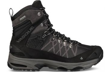 Image of Vasque Saga GTX Backpacking Boots Mens, Black/Magnet, 8.5 US, 07138W 085