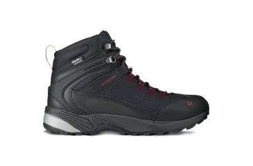 Image of Vasque Snow Junkie Ultradry Winter Boot - Men's-Jet Black/Chili Pepper-Medium-13 US