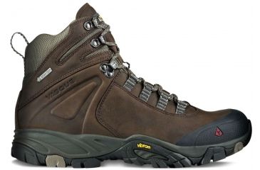 Image of Vasque Taku GTX Hiking Boot - Mens-Slate Brown/Rumba Red-Wide-11.5 US