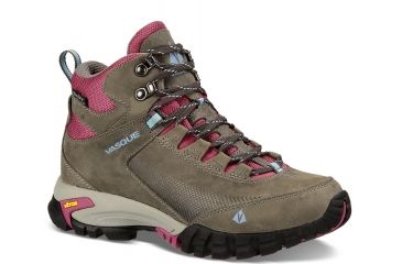 Image of Vasque Talus Trek UltraDry Hiking Boots Womens, Gargoyle/Damson, 7 US 07425W 070