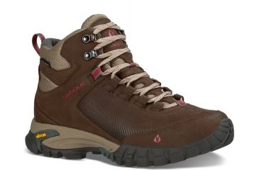 Image of Vasque Talus Trek UltraDry Hiking Boots Womens, Slate Brown/Balsam Green, 8 US 07427M 080