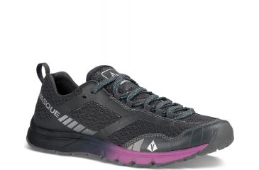 Image of Vasque Vertical Velocity Trail Running Shoes Womens, Ebony/Wild, 7.5 US 07639M 075