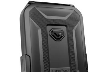 Image of Vaultek Safe LifePod Rugged Airtight Weather Resistant Storage w/ Built-in Lock, Black, XLP10-BK