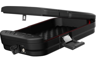 Image of Vaultek Safe LifePod Rugged Airtight Weather Resistant Storage w/ Built-in Lock, Black, XLP10-BK