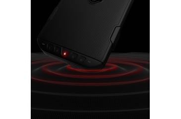 Image of Vaultek Safe LifePod Rugged Airtight Weather Resistant Storage w/ Built-in Lock, Black, XLP10-BK