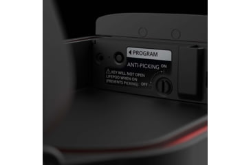 Image of Vaultek Safe LifePod Rugged Airtight Weather Resistant Storage w/ Built-in Lock, Black, XLP10-BK