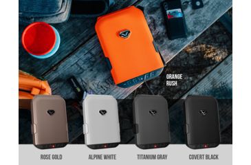 Image of Vaultek Safe LifePod Rugged Airtight Weather Resistant Storage with Built-in Lock, Covert Black VLP1.0-BK