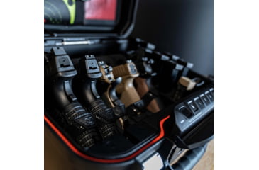 Image of Vaultek Safe LifePod XT Enthusiast Storage w/5 Pistol Racks, 2 Magazine Racks and Interior Lid Organizer, Black, VLP-XT2i-BK