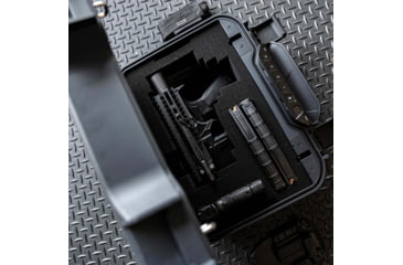 Image of Vaultek Safe LifePod XT Standard-size Safe w/Base Pluck Foam and Protective Lid Crate Foam Panel, Black, VLP-XT1i-BK