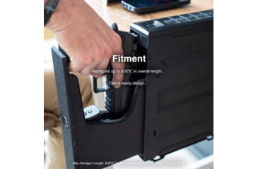 Image of Vaultek Safe SR20i Biometric and Bluetooth 2.0 Slider Safe, Black, SR20i-BK