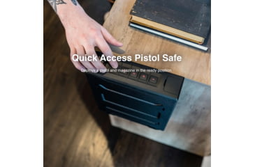 Image of Vaultek Safe SR20i Biometric and Bluetooth 2.0 Slider Safe, Black, SR20i-BK