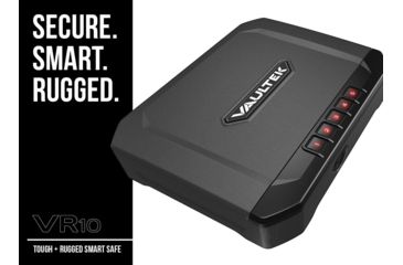 Image of Vaultek Safe VR10 Lightweight Bluetooth Smart Safe, Gray, VR10-TG