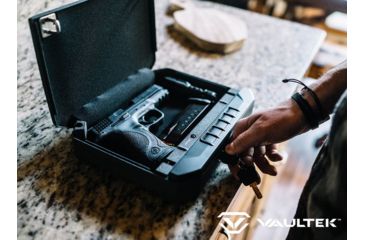 Image of Vaultek Safe VR10 Lightweight Bluetooth Smart Safe, Gray, VR10-TG