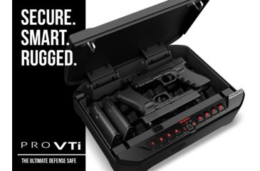 Image of Vaultek Safe VTi Full-Size Biometric Bluetooth Pistol Vault, Black, VTi-BK
