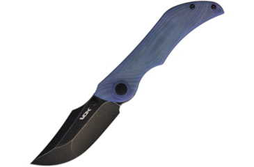Image of VDK Knives Talisman Linerlock Folding Knife, Blue, Blue G10 handle, VDK020 BLUE JADE TALISMAN