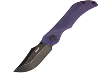 Image of VDK Knives Talisman Linerlock Folding Knife, Purple, Purple G10 handle, VDK024