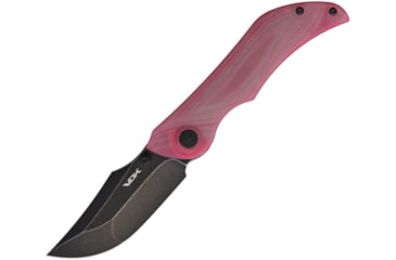 Image of VDK Knives Talisman Linerlock Folding Knife, Red, Red G10 handle, VDK023 RED JADE TALISMAN
