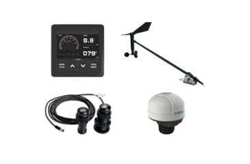 Image of VDO Kit Plus f/Sail, Wind Sensor, Transducer, Nav Sensor, Display &amp; Cables Navigation 76241