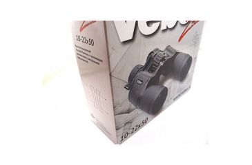 Image of Veber Bpc  Zoom Porro Prizm Rubber Armored Binocular, Black, 10-22x50 BBPC102250Z