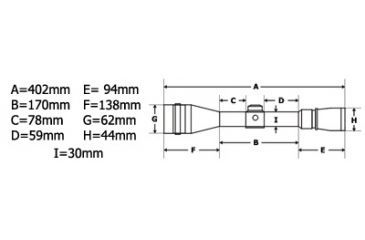 Image of Veber VPOI 2.5-10x50mm LightMaster Series Rifle Scope w/Wide Angle 11-setting Illuminated German 4 Post Reticle, 30mm Tube, SFP, Black, GSKOVPOILS251050