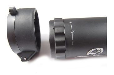 Image of Veber VPOI 6-24x50mm Black Fox Series Rifle Scope w/ Red/Green/Blue Illuminated US Mil-Dot Retile Reticle, 1in Tube, Dual Focus, SFP, Black, GSKOVPOILS62450BF