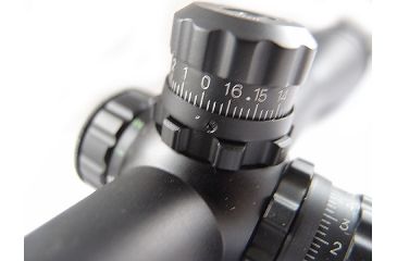 Image of Veber VPOI 6-24x50mm Black Fox Series Rifle Scope w/ Red/Green/Blue Illuminated US Mil-Dot Retile Reticle, 1in Tube, Dual Focus, SFP, Black, GSKOVPOILS62450BF