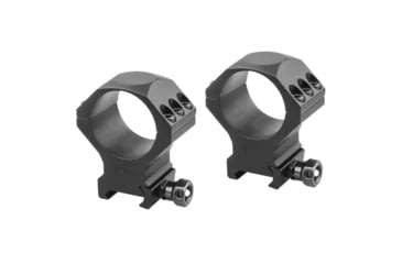 Image of Vector Optics 34mm X-Accu Medium Profile Picatinny Rings, Black, SCTM-53