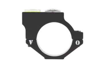 Image of Vector Optics ACD Mount Ring, 25.4mm Tube, 6063-T6, Matte, w/ Offset Level Bubble &amp; Compass, Black, SCACD-06