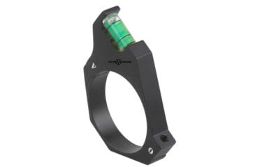 Image of Vector Optics ACD Mount Ring, 40mm Tube, 6063-T6, Matte, w/ Offset Level Bubble, Black, SCACD-12