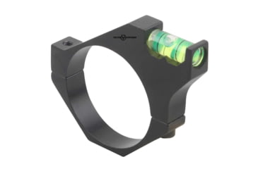 Image of Vector Optics ACD Mount Ring, 40mm Tube, 6063-T6, Matte, w/ Offset Level Bubble, Black, SCACD-12