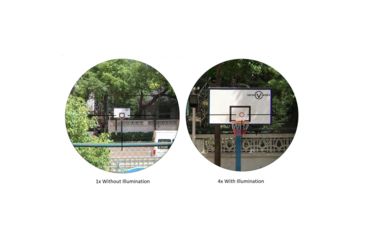 Image of Vector Optics Arbiter Rifle Scope, 1-4x24mm, 30mm Tube, DND Etched Glass Reticle, Black, SCOC-19