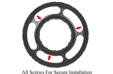 Image of Vector Optics Big Parallax Side Wheel, VO Paragon Scopes, Black, SCOT-47P