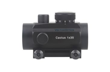 Image of EDEMO Vector Optics Cactus 1x35mm Dovetail Red Dot Sight, 7 Levels Red Dot Reticle, Black, SCRD-11, EDEMO3