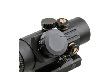 Image of Vector Optics Calypos Prismatic Scope, 1x30mm, Second Focal Plane, VEP-ROD Illuminated Reticle, 6061-T6, Black, SCOC-25
