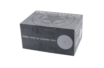 Image of EDEMO Vector Optics Calypos Prismatic Scope, 3x32mm, Second Focal Plane, VEP-CDB Illuminated Reticle, 6061-T6, Black, SCOC-20, EDEMO1