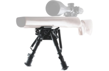 Image of Vector Optics Carbon Fiber Spring Bipod, 6-9in, Black, RSCFP-06