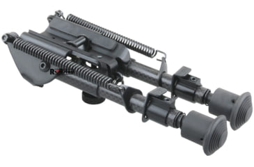 Image of Vector Optics Carbon Fiber Spring Bipod, 6-9in, Black, RSCFP-06
