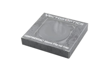 Image of Vector Optics Continental 56mm Filp-up Cap, Black, SCFC-M56