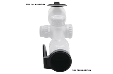 Image of Vector Optics Continental 56mm Filp-up Cap, Black, SCFC-M56