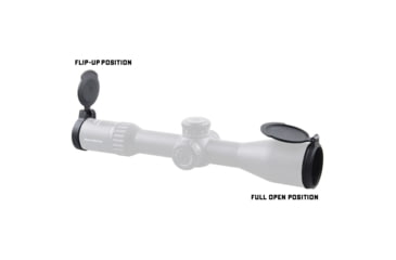 Image of Vector Optics Continental Ocular Filp-up Cap, Black, SCFC-M44