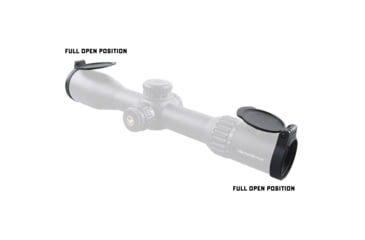 Image of Vector Optics Continental Ocular Filp-up Cap, Black, SCFC-M44