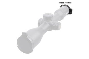 Image of Vector Optics Continental Ocular Filp-up Cap, Black, SCFC-M44