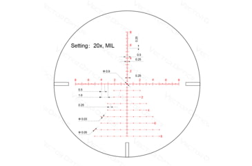 Image of Vector Optics Continental x6 4-24x05mm Tactical Riflescope, 30mm Tube, Second Focal Plane, Chorme, SCOL-43