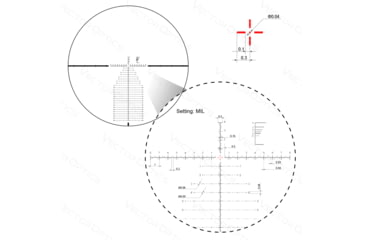 Image of Vector Optics Continental x6 4-24x56mm MBR Riflescope, 34mm Tube, First Focal Plane, Black, SCFF-40