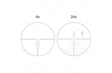 Image of Vector Optics Continental x6 4-24x56mm Riflescope, 34mm Tube, First Focal Plane, Chorme, SCFF-39