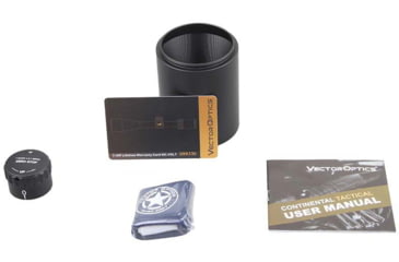 Image of Vector Optics Continental x8 3-24x56 30 mm Tube ED Tactical Long Range Rifle Scope, Second Focal Plane