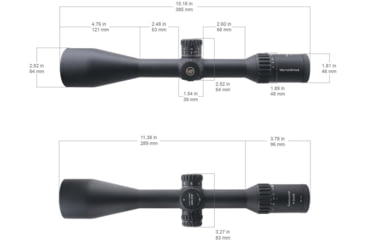 Image of Vector Optics Continental x8 4-32x56 30mm Tube ED Tactical Rifle Scope, Second Focal Plane