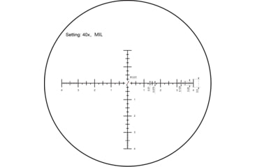 Image of Vector Optics Continental X8 6-48x56 30 mm Tube ED MIL Tactical Rifle Scope, Second Focal Plane