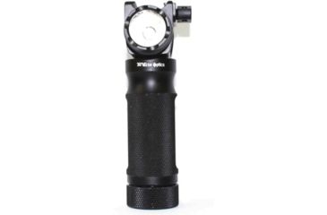 Image of Vector Optics Cyclops Vertical Foregrip w/ Integrated Weapon Light, 2 x Rechargeable 16340, CREE Q5 LED, 180-200 Lumens, Titanium Black, SCFL-08